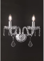 Φωτιστικό Τοίχου Incanto I-INCANTO/AP2 Clear Γυαλί