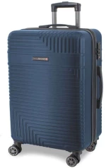 Βαλίτσα Μεσαία Brunei BRUNEI24INDIGO 66x44x28cm Silver Swissbrand