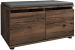 Παπουτσοθήκη Twain 0226158 80x35x42cm Walnut Μελαμίνη