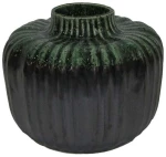 Βάζο Κεραμικό 003-223-091 17x17x14cm Grey-Green Κεραμικό