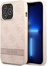 Θήκη Προστασίας iPhone 13 Pro "4G Logo Collection" GUHCP13LP4SNP Pink Guess