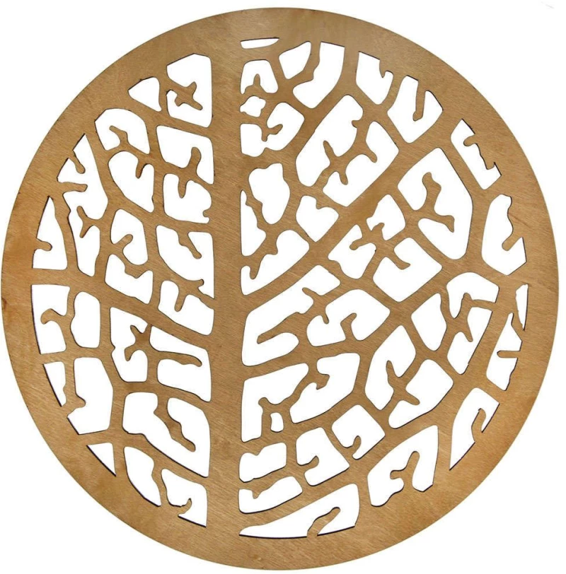 Σουπλά Coral (Σετ 4Τμχ) 790PYN1101 36x36cm Honey Hermia Ξύλο