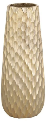 Βάζο Nilgaut 421055 Φ12x31cm Gold Eglo Αλουμίνιο