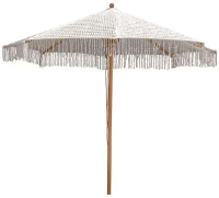 Ομπρέλα Μακραμέ Ε918,1D Φ250cm Beige
