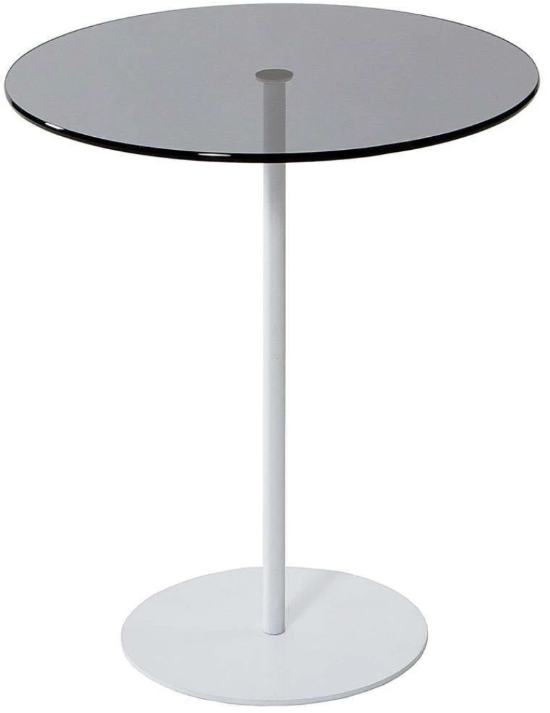 Τραπεζάκι Βοηθητικό Chill-Out 552NOS1464 50x50x50cm White-Dark Grey