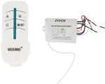 Ενδιάμεσος Διακόπτης 3 Καναλιών 220V με Τηλεχειριστήριο RF RZ-0034