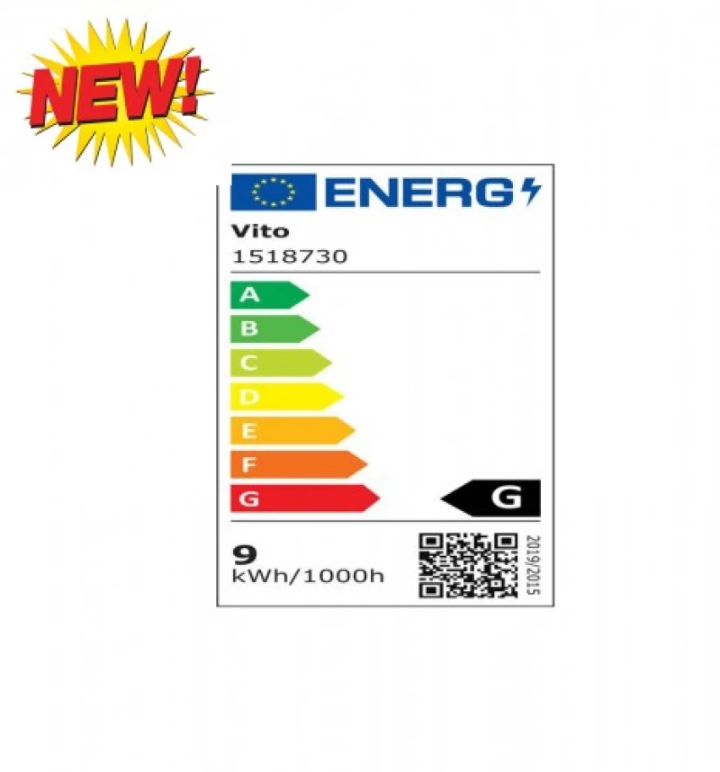 ΛΑΜΠΑ LED BASIS ΕΝΤΟΜΩΝ A60 E27 9W 630Lm 1700K WAVELENGTH 600Nm VITO