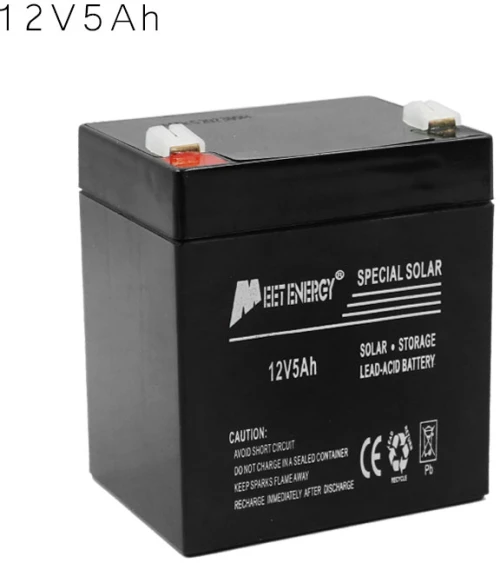 Μπαταρία UPS με Χωρητικότητα 5Ah και Τάση 12V Meet-Energy