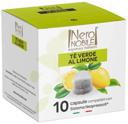 Nero Nobile Te Verde Al Limone κάψουλες Nespresso - 10 τεμ.