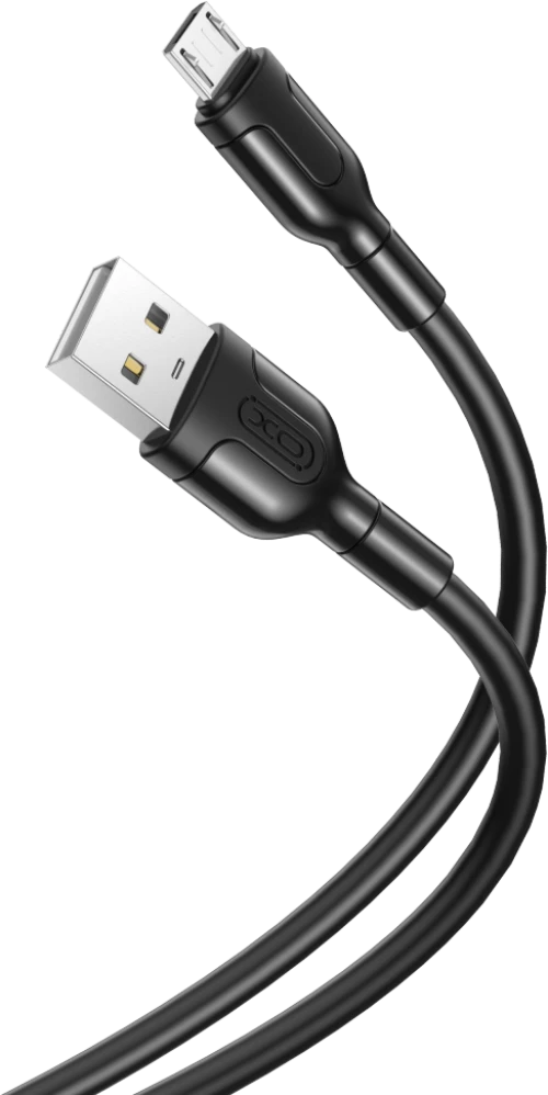 Xo nb212 2.1a usb καλώδιο for micro μαύρο