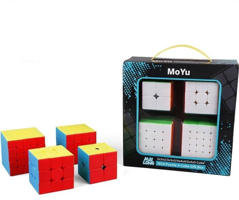 MoYu Meilong Σετ 4 Κύβοι - 2x2, 3x3, 4x4, 5x5 - CuberSpeed