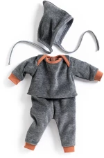 Djeco Ρούχα για κούκλα σετ 'Pearl Gray'
