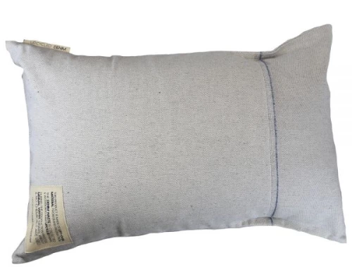 ΜΑΞΙΛΑΡΙ 40X60 DENIM ΚΡΕΜ