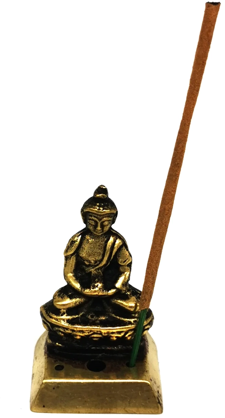 Βάση καύσης για Αρωματικά Στικ με σχέδιo Bούδας 4.5cm