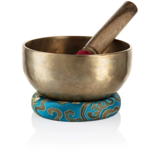 Gift Set Μπολ Διαλογισμού - Handmade Tibetan Singing Bowl 10cm