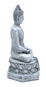 Γλυπτό Buddha που απεικονίζει Βούδα σε θέση Διαλογισμού 18cm