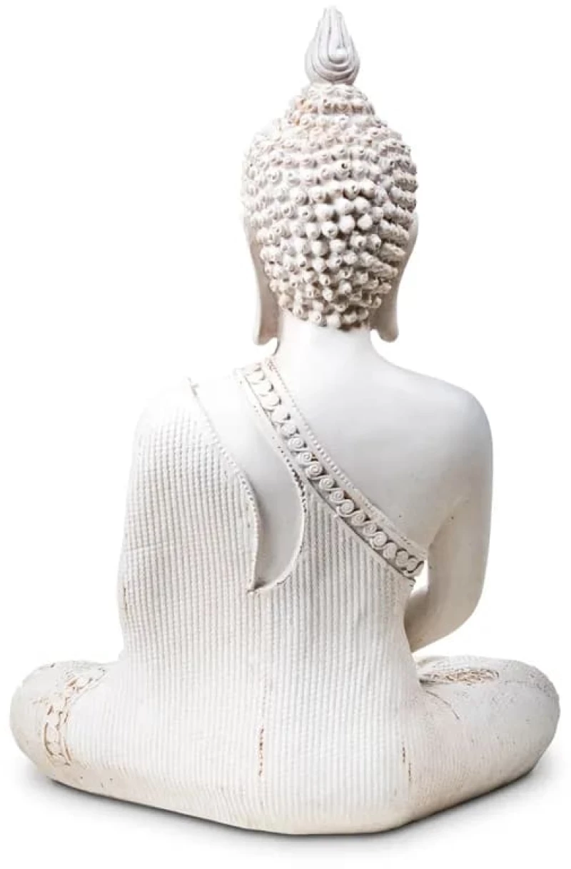 Γλυπτό Buddha που απεικονίζει Βούδα σε θέση Διαλογισμού 27cm