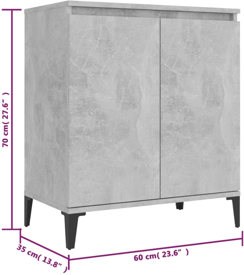 ΝΤΟΥΛΑΠΙ ΓΚΡΙ ΣΚΥΡΟΔΕΜΑΤΟΣ 60 X 35 X 70 ΕΚ. ΑΠΟ ΜΟΡΙΟΣΑΝΙΔΑ 806080