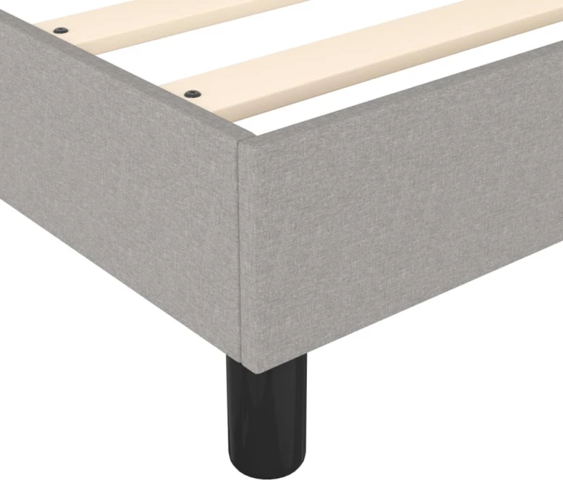ΚΡΕΒΑΤΙ BOXSPRING ΜΕ ΣΤΡΩΜΑ ΑΝΟΙΧΤΟ ΓΚΡΙ 140X200 ΕΚ. ΥΦΑΣΜΑΤΙΝΟ 3144077
