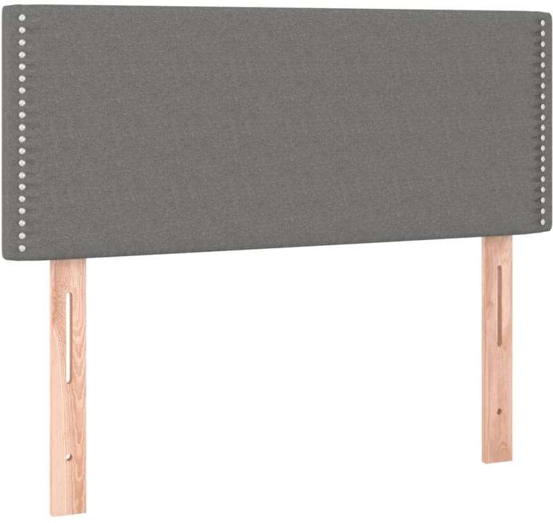ΚΡΕΒΑΤΙ BOXSPRING ΜΕ ΣΤΡΩΜΑ & LED ΣΚ.ΓΚΡΙ 100X200 ΕΚ ΥΦΑΣΜΑΤΙΝΟ 3133614