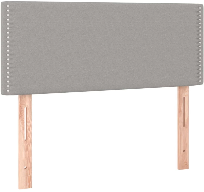 ΚΡΕΒΑΤΙ BOXSPRING ΜΕ ΣΤΡΩΜΑ ΑΝΟΙΧΤΟ ΓΚΡΙ 80X200 ΕΚ. ΥΦΑΣΜΑΤΙΝΟ 3140489