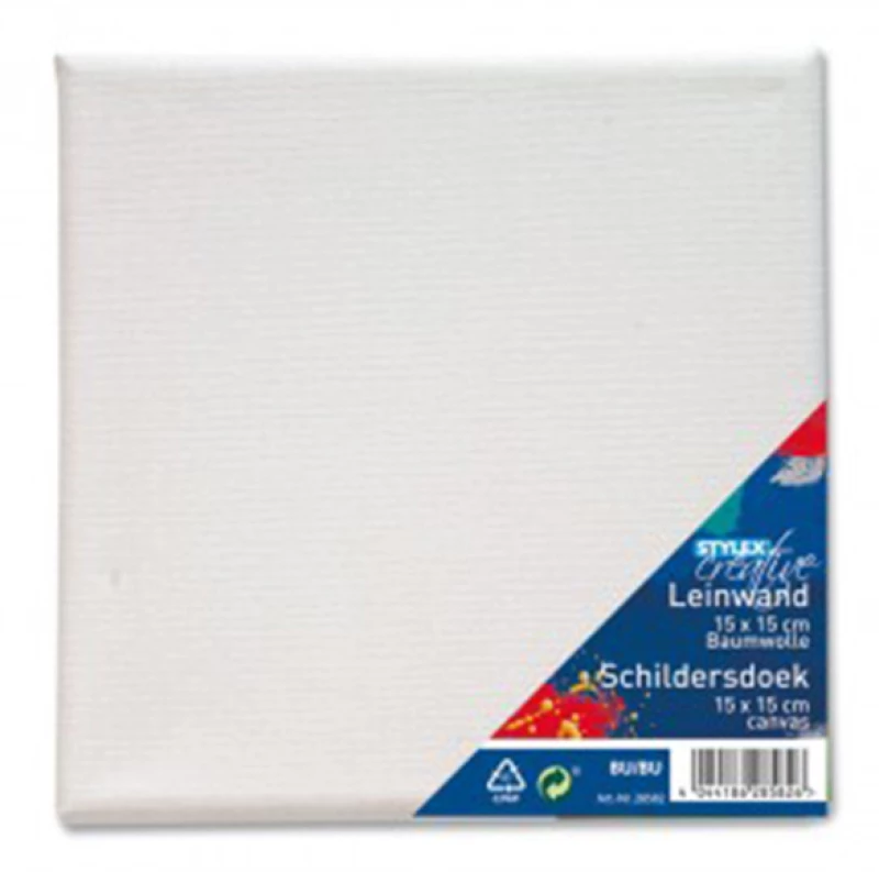 STYLEX ΒΑΜΒΑΚΕΡΟΣ ΚΑΜΒΑΣ ΣΕ ΤΕΛΑΡΟ 15*15cm