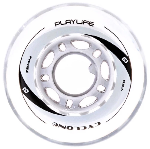 PLAYLIFE Cyclone Wheels + Bearins - 72mm/84A