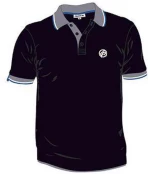 Μπλουζάκι Powerslide Polo, Μαύρο Μαύρο