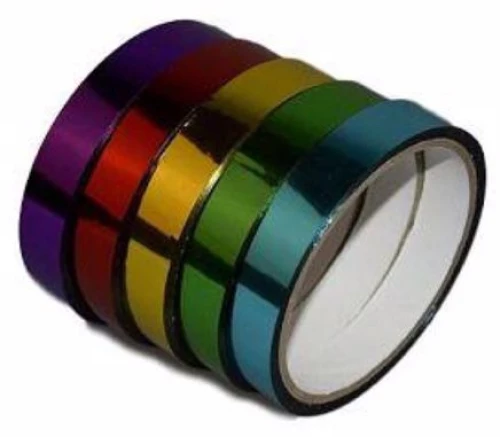 ΑΘΛΟΠΑΙΔΙΑ Αυτοκόλλητη ταινία με μεταλλικό χρώμα - Ασημί