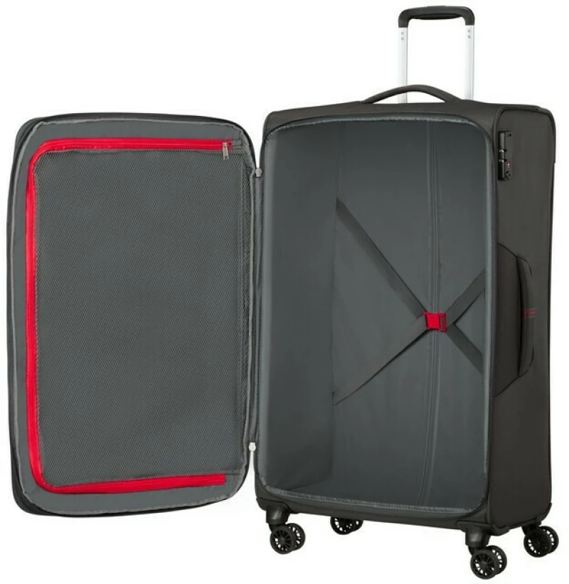 ΒΑΛΙΤΣΑ ΜΕΓΑΛΗ ΜΑΛΑΚΗ CROSSTRACK BY AMERICAN TOURISTER 133191-2645 ΑΝΘΡΑΚΙ