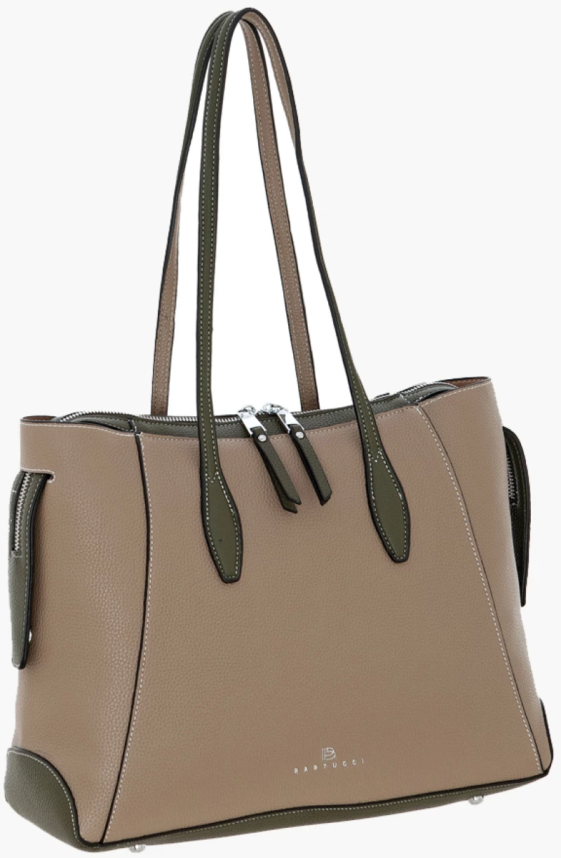 Γυναικεία Τσάντα Ώμου (718-23214-taupe)