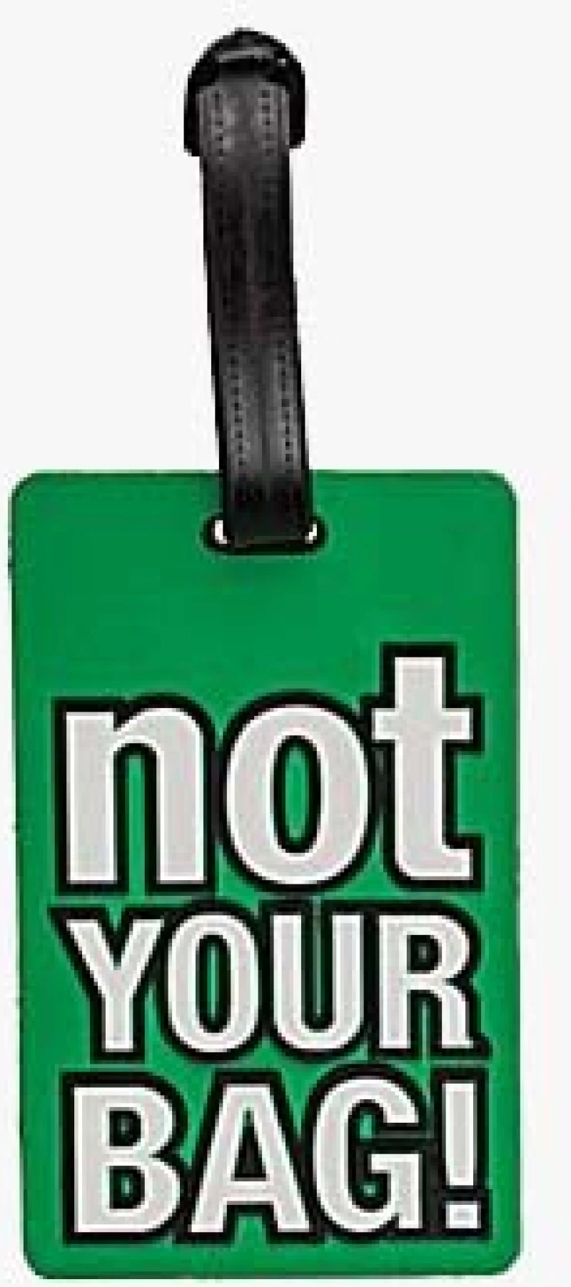 Ετικέτα κατόχου (718-060605notyourbag-green)