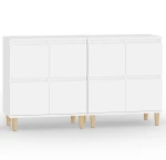 ΝΤΟΥΛΑΠΙΑ 2 ΤΕΜ. ΛΕΥΚΑ 60 X 35 X 70 ΕΚ. ΑΠΟ ΕΠΕΞΕΡΓΑΣΜΕΝΟ ΞΥΛΟ 3185751