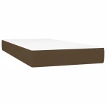 ΚΡΕΒΑΤΙ BOXSPRING ΜΕ ΣΤΡΩΜΑ ΣΚΟΥΡΟ ΚΑΦΕ 90X200 ΕΚ. ΥΦΑΣΜΑΤΙΝΟ 3126536