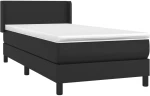 ΚΡΕΒΑΤΙ BOXSPRING ΜΕ ΣΤΡΩΜΑ ΜΑΥΡΟ 90X190ΕΚ. ΑΠΟ ΣΥΝΘΕΤΙΚΟ ΔΕΡΜΑ 3130631
