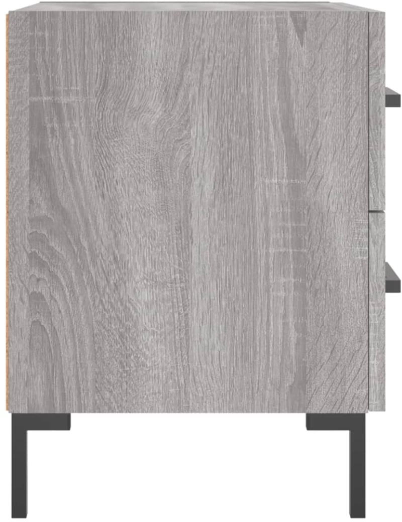 ΚΟΜΟΔΙΝΑ 2 ΤΕΜ. ΓΚΡΙ SONOMA 40 X 35 X 47,5 ΕΚ. ΕΠΕΞΕΡΓ. ΞΥΛΟ 827321