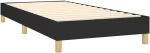 ΚΡΕΒΑΤΙ BOXSPRING ΜΕ ΣΤΡΩΜΑ & LED ΜΑΥΡΟ 90X200 ΕΚ. ΥΦΑΣΜΑΤΙΝΟ 3133767