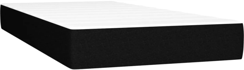 ΚΡΕΒΑΤΙ BOXSPRING ΜΕ ΣΤΡΩΜΑ & LED ΜΑΥΡΟ 90X200 ΕΚ. ΥΦΑΣΜΑΤΙΝΟ 3133767