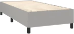 ΚΡΕΒΑΤΙ BOXSPRING ΜΕ ΣΤΡΩΜΑ ΑΝΟΙΧΤΟ ΓΚΡΙ 90X200 ΕΚ. ΥΦΑΣΜΑΤΙΝΟ 3127933
