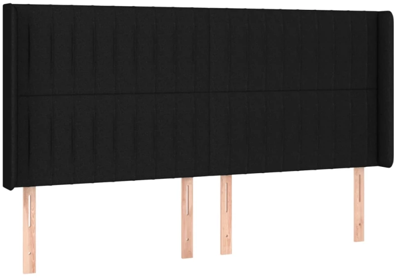 ΚΡΕΒΑΤΙ BOXSPRING ΜΕ ΣΤΡΩΜΑ & LED ΜΑΥΡΟ 180X200 ΕΚ. ΥΦΑΣΜΑΤΙΝΟ 3139055