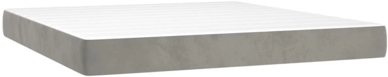 ΚΡΕΒΑΤΙ BOXSPRING ΜΕ ΣΤΡΩΜΑ & LED ΑΝ.ΓΚΡΙ 160X200 ΕΚ. ΒΕΛΟΥΔΙΝΟ 3139691