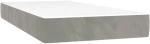 ΚΡΕΒΑΤΙ BOXSPRING ΜΕ ΣΤΡΩΜΑ ΑΝΟΙΧΤΟ ΓΚΡΙ 90X190 ΕΚ. ΒΕΛΟΥΔΙΝΟ 3143115