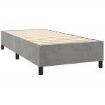 ΚΡΕΒΑΤΙ BOXSPRING ΜΕ ΣΤΡΩΜΑ & LED ΑΝ.ΓΚΡΙ 100X200 ΕΚ. ΒΕΛΟΥΔΙΝΟ 3139787