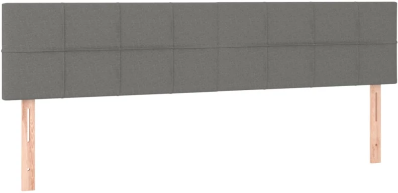 ΚΡΕΒΑΤΙ BOXSPRING ΜΕ ΣΤΡΩΜΑ ΣΚΟΥΡΟ ΓΚΡΙ 180X200 ΕΚ ΥΦΑΣΜΑΤΙΝ 3126262