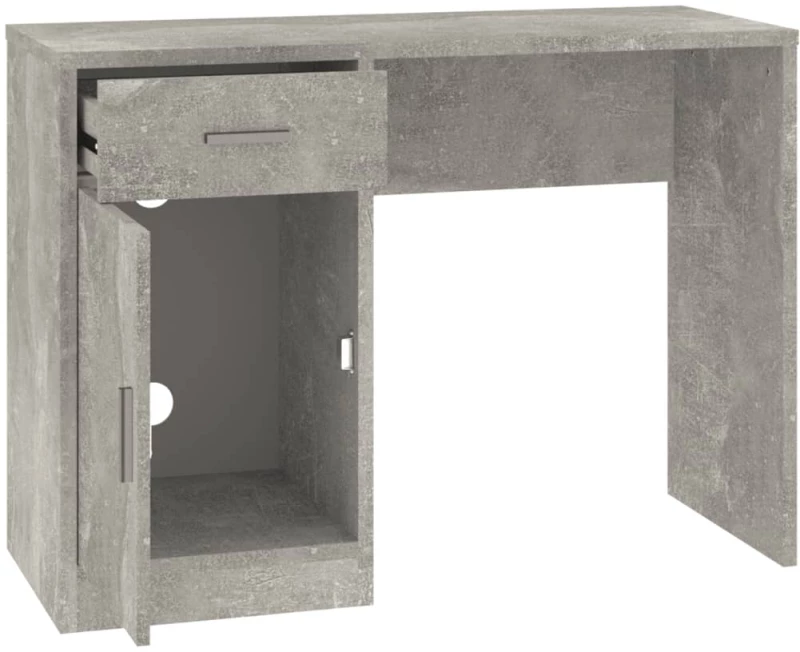 ΓΡΑΦΕΙΟ ΜΕ ΣΥΡΤΑΡΙ & ΝΤΟΥΛΑΠΙ ΓΚΡΙ ΣΚΥΡ. 100X40X73 ΕΚ. ΕΠ. ΞΥΛΟ 342654