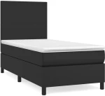 ΚΡΕΒΑΤΙ BOXSPRING ΜΕ ΣΤΡΩΜΑ ΜΑΥΡΟ 80 X 200 ΕΚ. ΣΥΝΘΕΤΙΚΟ ΔΕΡΜΑ 3142689