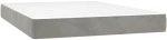 ΚΡΕΒΑΤΙ BOXSPRING ΜΕ ΣΤΡΩΜΑ ΑΝΟΙΧΤΟ ΓΚΡΙ 140X200 ΕΚ. ΒΕΛΟΥΔΙΝΟ 3141185