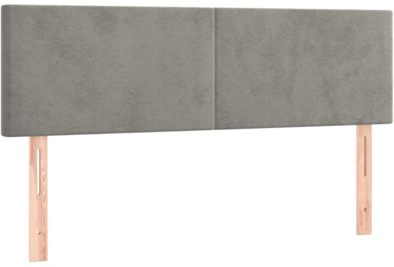 ΚΡΕΒΑΤΙ BOXSPRING ΜΕ ΣΤΡΩΜΑ ΑΝΟΙΧΤΟ ΓΚΡΙ 140X200 ΕΚ. ΒΕΛΟΥΔΙΝΟ 3141185