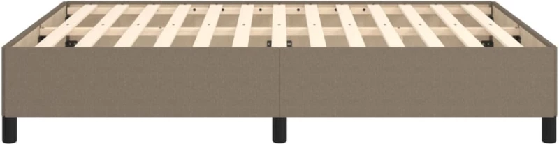 ΠΛΑΙΣΙΟ ΚΡΕΒΑΤΙΟΥ TAUPE 140X200 ΕΚ. ΥΦΑΣΜΑΤΙΝΟ 347070