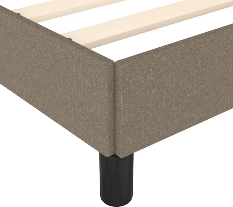 ΠΛΑΙΣΙΟ ΚΡΕΒΑΤΙΟΥ TAUPE 140X200 ΕΚ. ΥΦΑΣΜΑΤΙΝΟ 347070